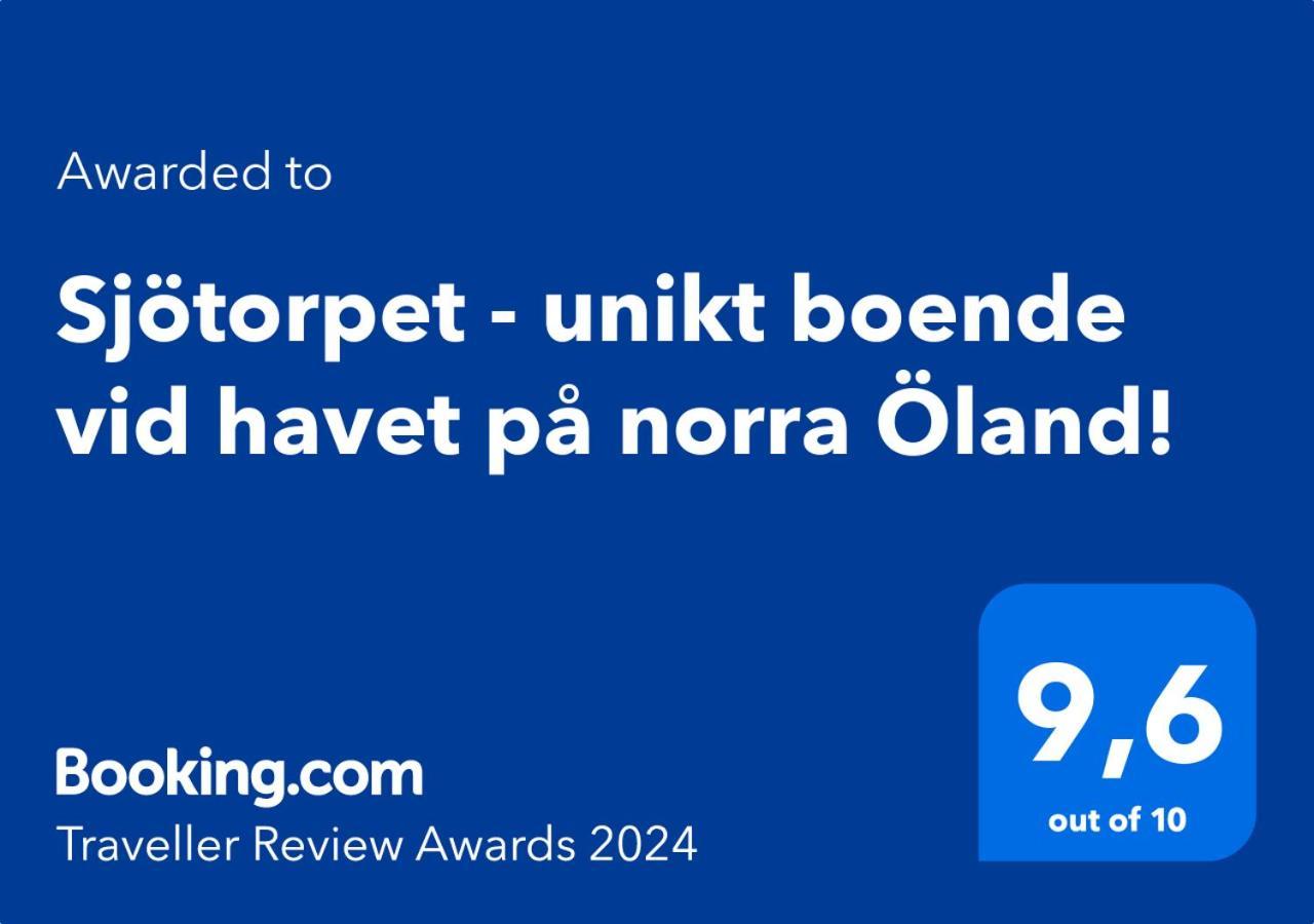 Sjoetorpet - Unikt Boende Vid Havet Pa Norra Oeland! Löttorp Exterior foto